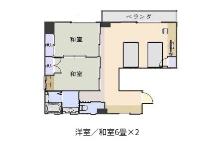 プレジデント・間取り図