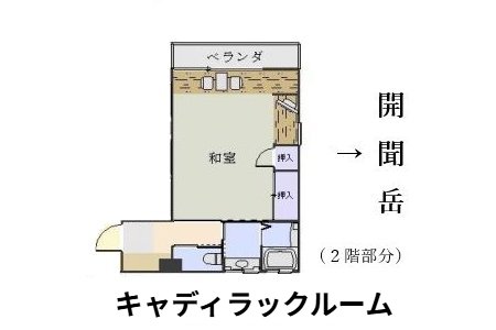 キャディラック・間取り図