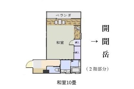 キャディラック・間取り図